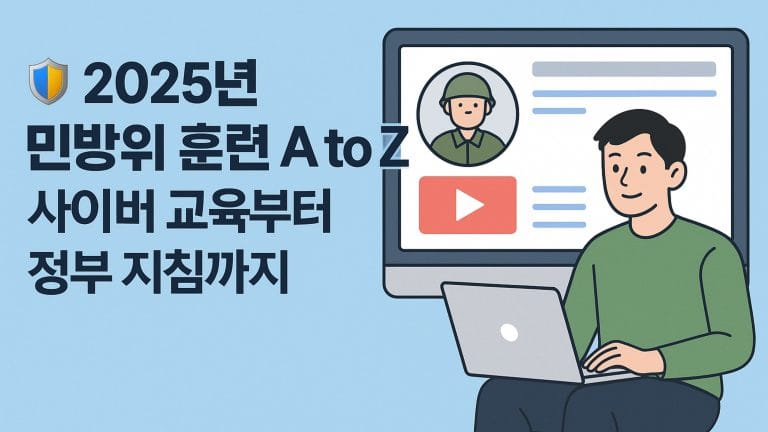 2025년 밈방위 훈련 정보
