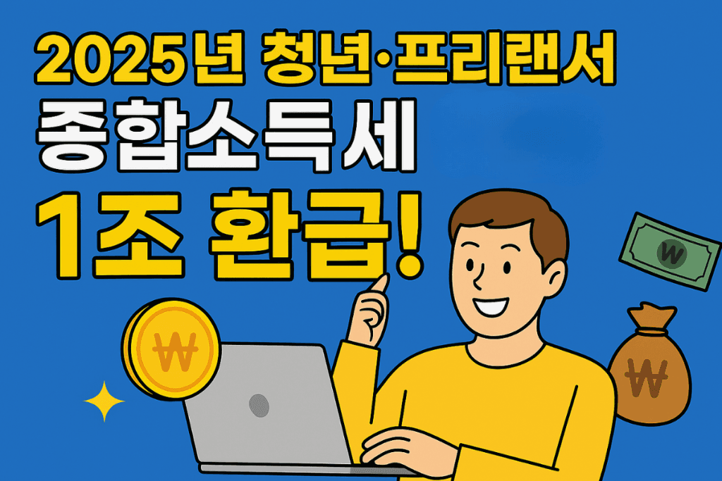 2025년 청년·프리랜서 1조 환급